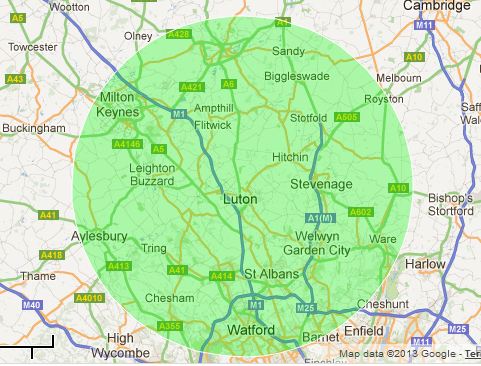 Area Covered